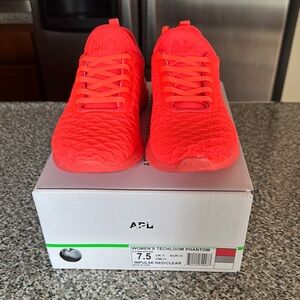 APL TechLoom Phantom Sneakers - Bold Red